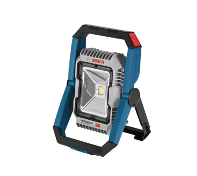 Lanterna de trabalho BOSCH Professional portátil azul e cinzenta com LED