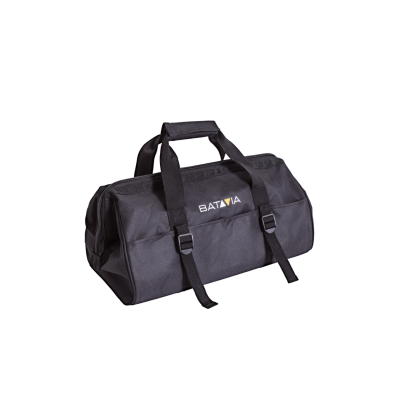 Bolsa de ferramentas preta com logotipo BATAVIA