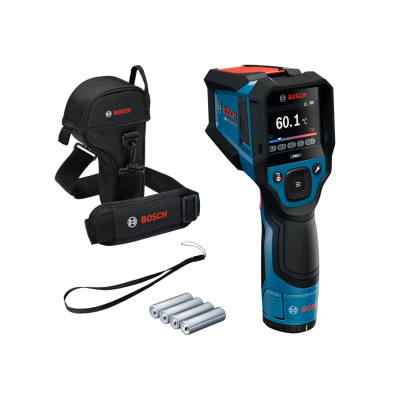 Termómetro digital Bosch com mala, pilhas e alça