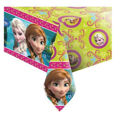 Toalha de mesa de plástico com design Frozen