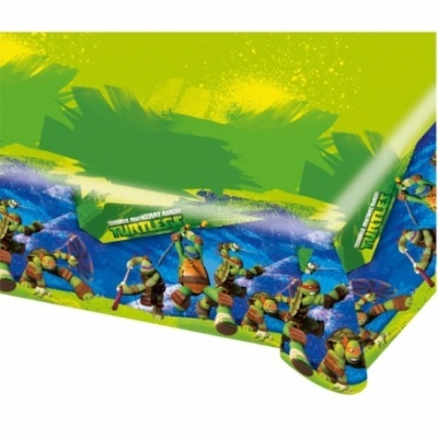 Toalha de mesa com padrão das Teenage Mutant Ninja Turtles
