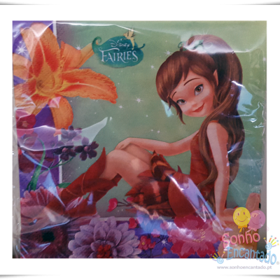 Produto Disney Fairies com fada e flores coloridas