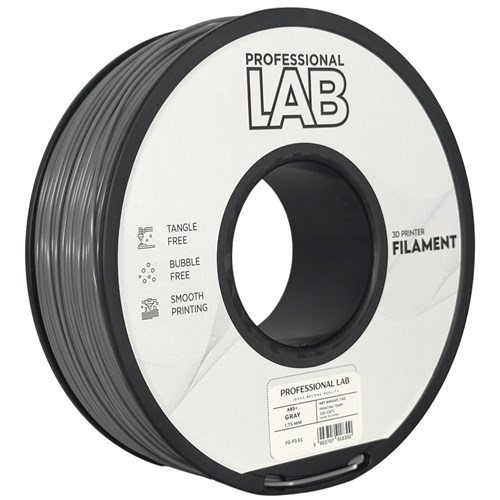 Carretel preto de filamento para impressora 3D PROFESSIONAL LAB