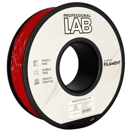 Filamento vermelho para impressão 3D PROFESSIONAL LAB