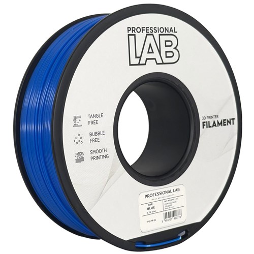 Rolo de filamento azul para impressora 3D PROFESSIONAL LAB