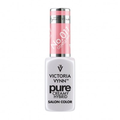 Frasco de verniz de unhas Victoria Vynn Pure Creamy Hybrid com tampa rosa