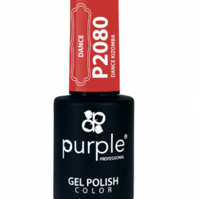 Frasco de verniz gel de unhas Purple Professional P2080 Dance Kizomba