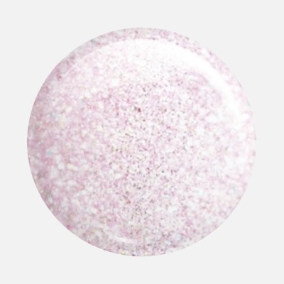 Prato redondo cor-de-rosa com padrão marmoreado e acabamento brilhante