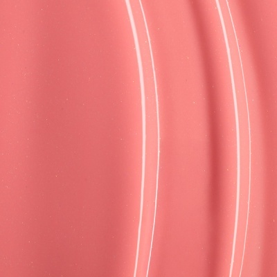 Placa de cerâmica cor de salmão lisa com brilho refletido