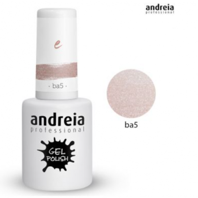 Verniz gel Andreia Professional ba5 rosa cintilante