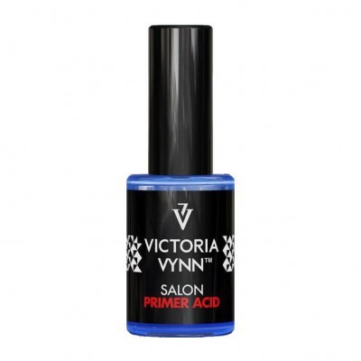 Frasco de verniz de unhas azul Victoria Vynn com tampa preta