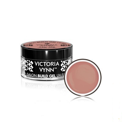 Gel construção unhas Victoria Vynn recipiente preto rosa