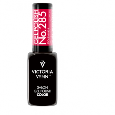 Verniz gel Victoria Vynn preto com tampa vermelha