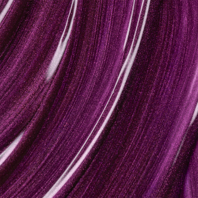 Verniz ou gel para unhas roxo cintilante com textura ondulada e brilhante