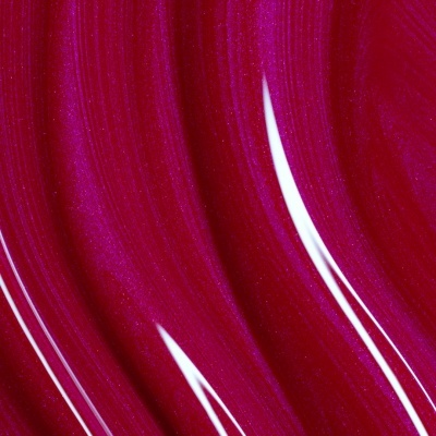 Close-up de verniz vermelho brilhante com reflexos
