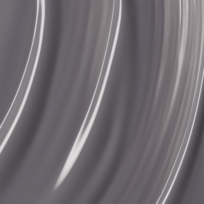 Superfícies curvas cinzentas e pretas com reflexos brancos brilhantes