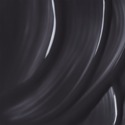 Superfície preta brilhante com textura curva