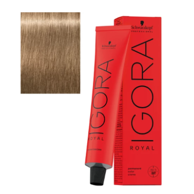 Tinta de cabelo Schwarzkopf IGORA ROYAL, castanho claro loiro dourado.