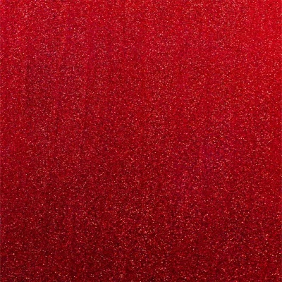 Superfície vermelha brilhante com glitter