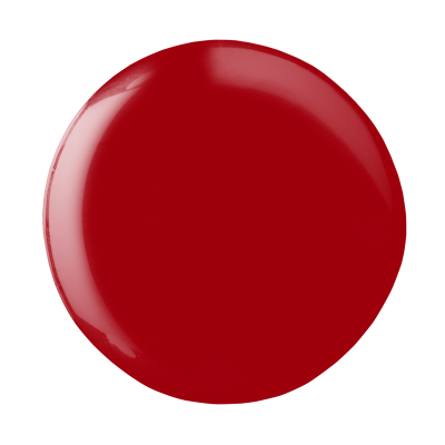 círculo vermelho brilhante com textura lisa