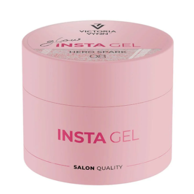 Pote rosa de gel para unhas Victoria Vynn Insta Gel