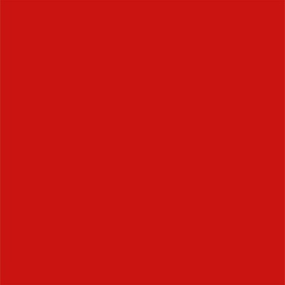 Quadrado vermelho sólido sem características distintas