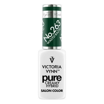 Frasco de verniz de unha Victoria Vynn Pure Creamy Hybrid salon color No. 263
