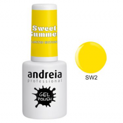 Verniz gel amarelo Andreia Sweet Summer edição limitada
