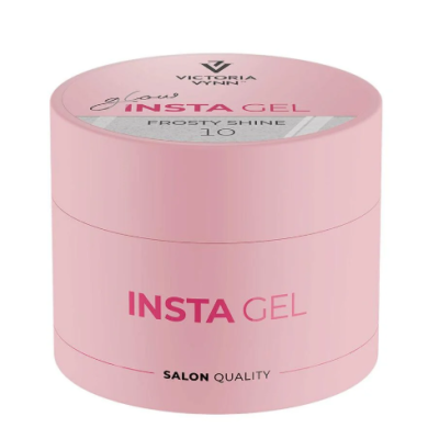 Frasco rosa de gel para unhas Insta Gel da Victoria Vynn