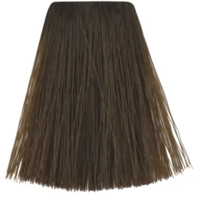 Feixe de cabelo castanho escuro liso com pontas irregulares