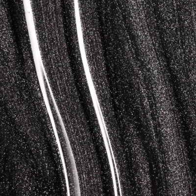 Superfície negra marmoreada com brilho e linhas claras