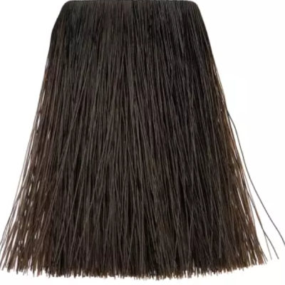 Mecha de cabelo sintético castanho escuro lisa com corte reto