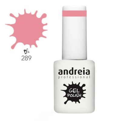 Verniz gel de unhas andreia professional cor rosa 289
