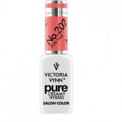 Verniz de unhas Victoria Vynn rosa coral No.202 Fun Time