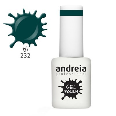 Esmalte gel Andreia Professional cor 232 com amostra da cor