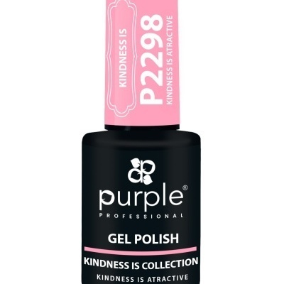Verniz gel rosa Purple Professional P2298 KINDNESS IS COLLECTION