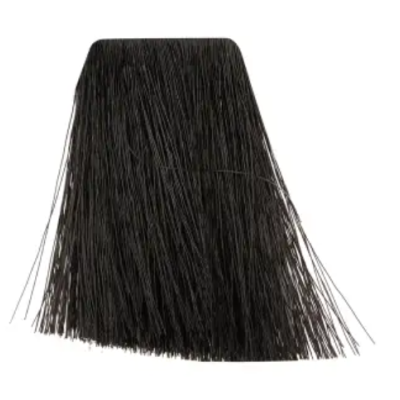 Cabelo sintético preto liso em fundo branco