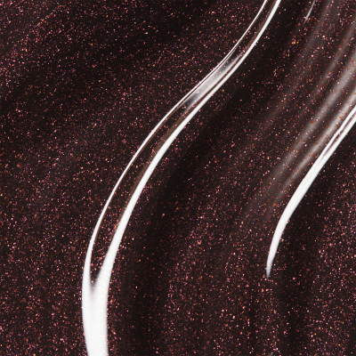 Textura brilhante castanho escuro com micropontos dourados e reflexos brancos