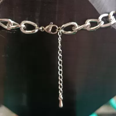 Gargantilha&#x20;pedra&#x20;vermelha