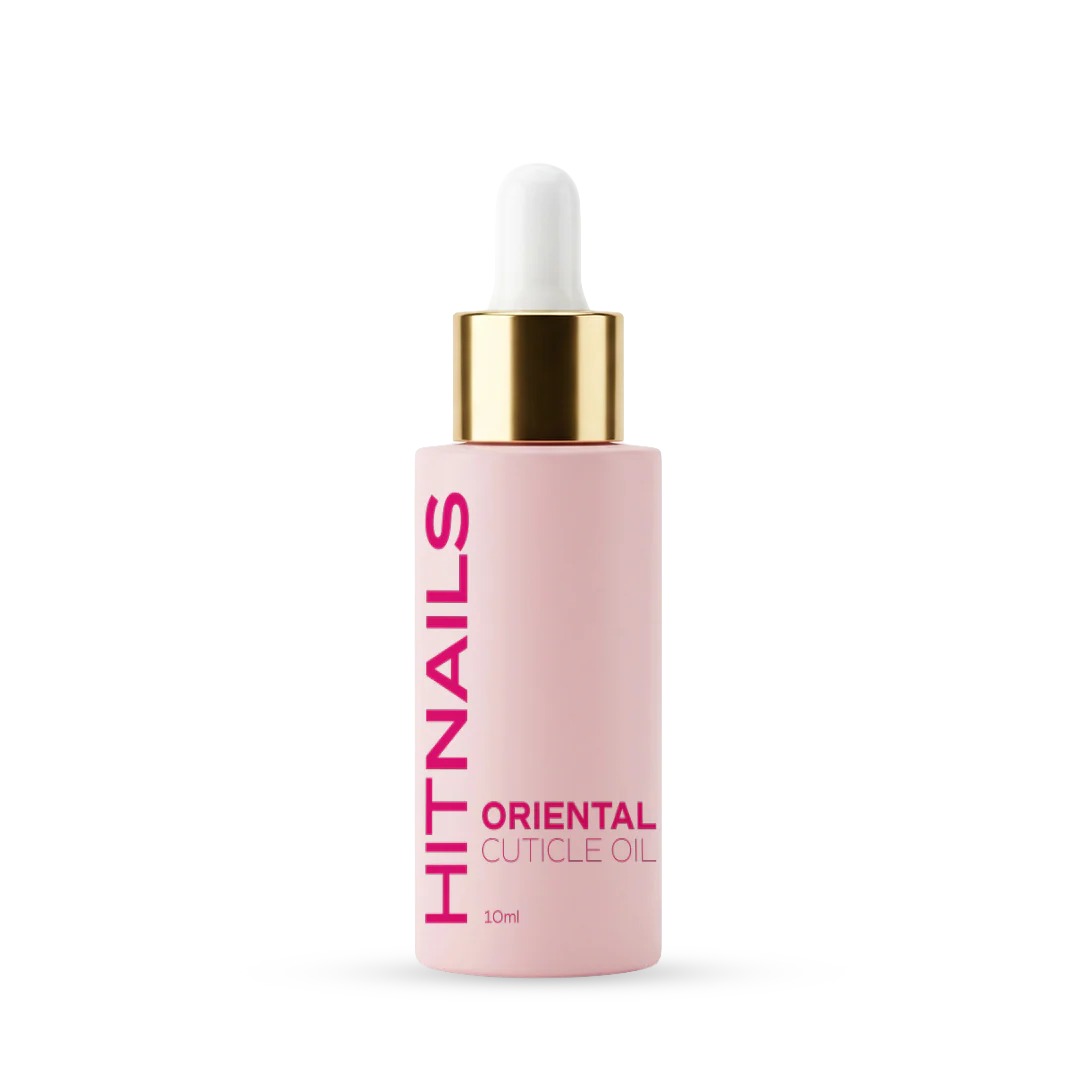 Oriental Cuticle Oil Frasco rosa de óleo para cutículas Hit Nails Oriental