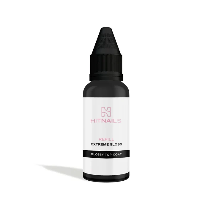Frasco de produto HITNAILS Glossy Top Coat