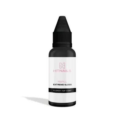 Frasco de produto HITNAILS Glossy Top Coat