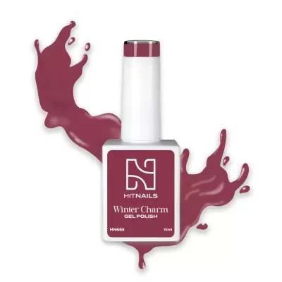 Esmalte de unhas em gel vinho HITNAILS Winter Charm