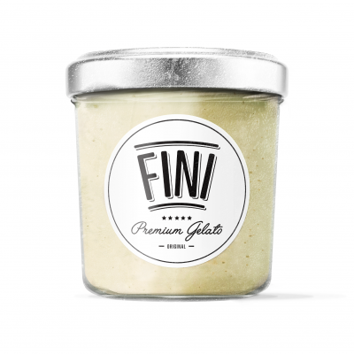 Frasco de gelado FINI Premium Gelato com tampa metálica