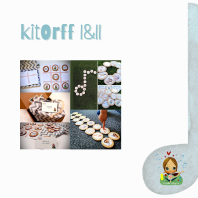 Peças de madeira com imagens infantis em diferentes arranjos