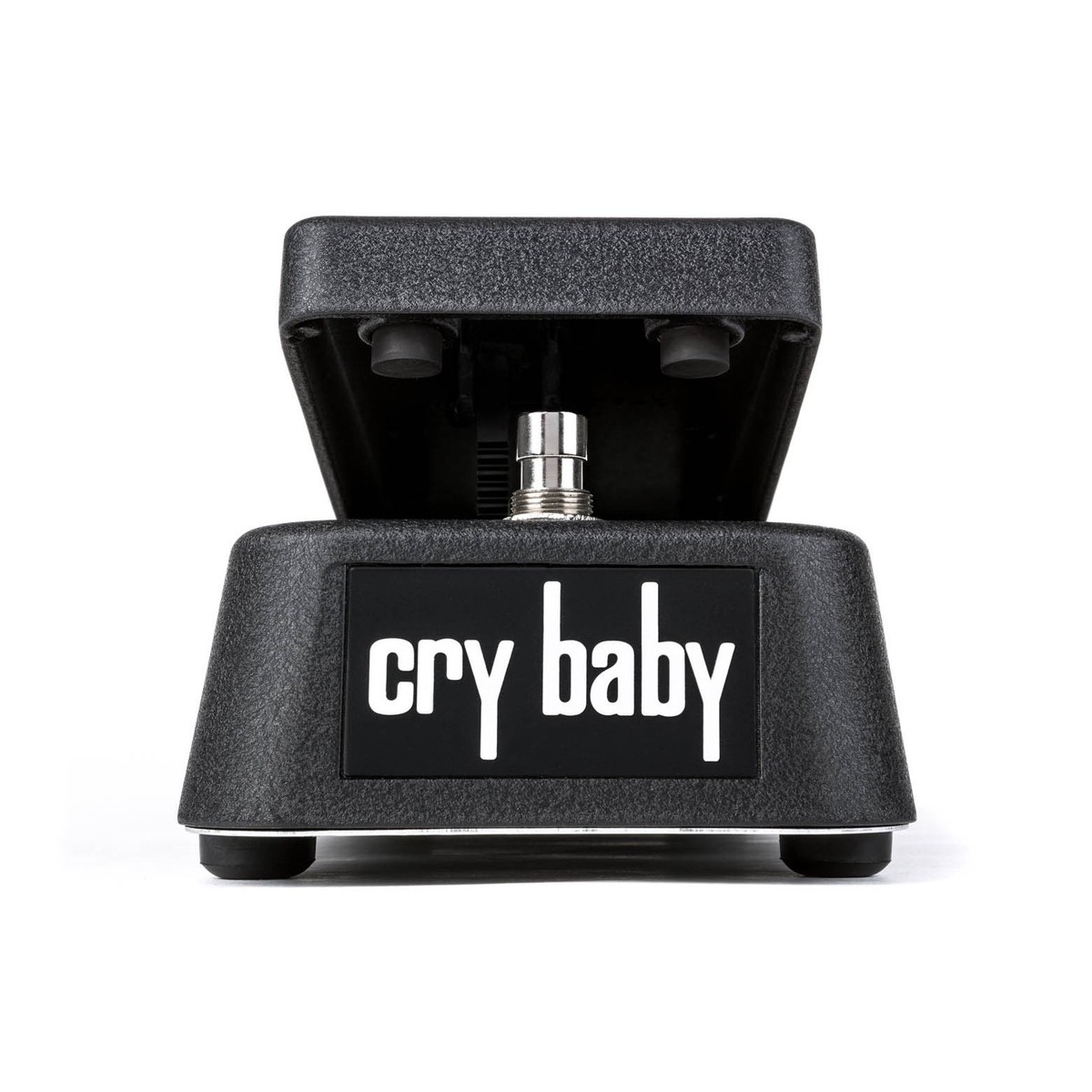 Dunlop CryBaby GCB95 Pedal de efeito para guitarra Cry Baby preto com texto branco