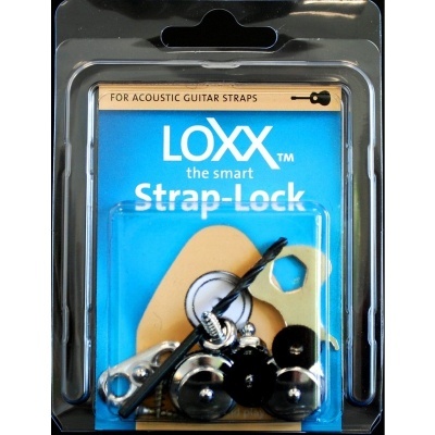 LOXX Strap-Lock para guitarras acústicas