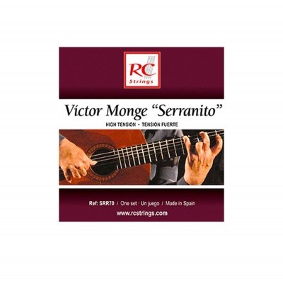 Embalagem de cordas para guitarra Victor Monge 'Serranito' da RC Strings