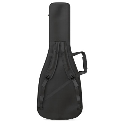 Capa preta para guitarra com alças ajustáveis