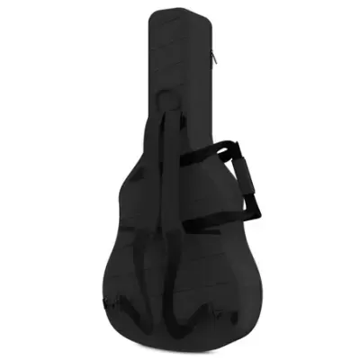 Capa preta para guitarra com alças ajustáveis